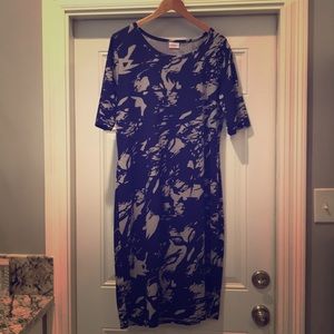 🦄 Purple and Grey LuLaRoe Julia 🦄